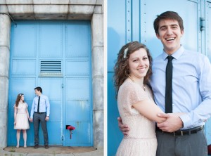 Corey Carolyn Philadelphia Engagement Session Wedding Photographer Race Street Pier photo