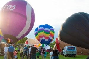 Turf Valley Preakness Hot Air Balloon Festival Photo