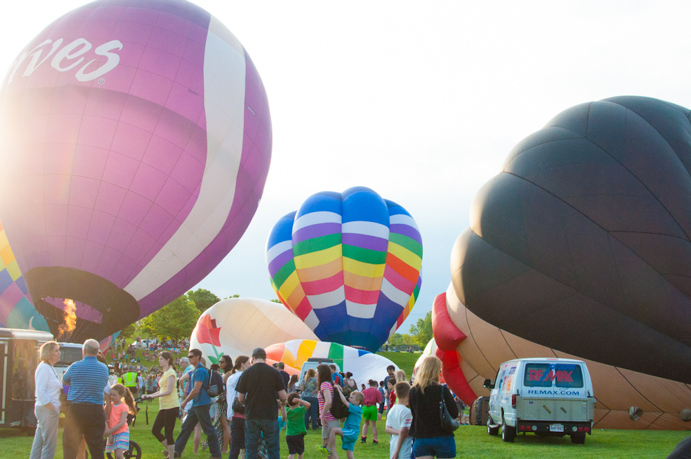 Turf Valley Preakness Hot Air Balloon Festival Photo