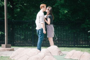 Becca-Chris-Franklin Square Proposal-Philadelphia Wedding Photographer-alison dunn photography photo