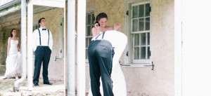 Alison Dunn Photography - The Preserves Philadelphia Wedding First Look photo