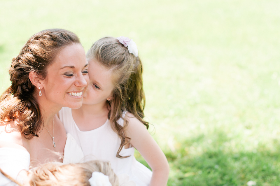 White Flower Girl Dresses photo