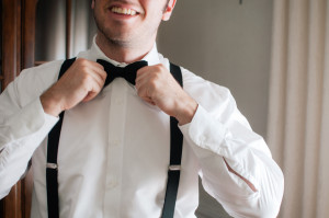 Alison Dunn Photography - Black Suspenders Black Bowtie Photo