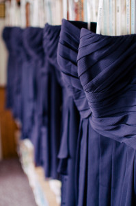 Purple Bridesmaids Dress photo