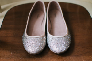 Glitter Sparkle Bridal Flats photo