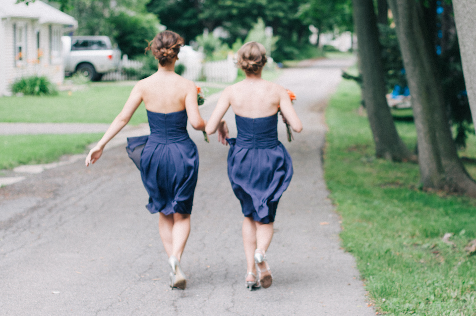 Plum Bridesmaids Dresses photo