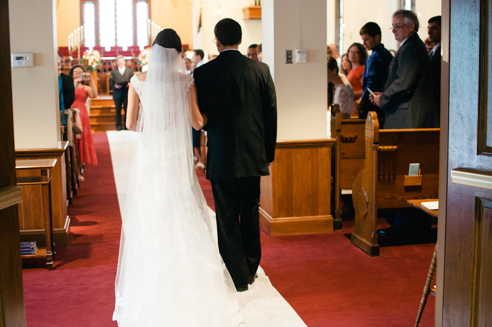Lancaster Presbyterian Church Wedding Ceremony photo