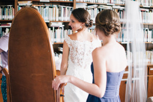 Lancaster Presbyterian Church Library Wedding photo