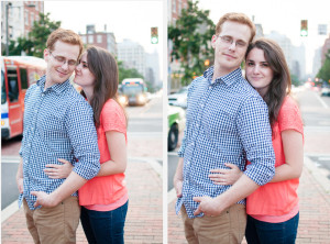 Becca + Chris - Old City Engagement Session - Penn's Landing - Alison Dunn Photography photo