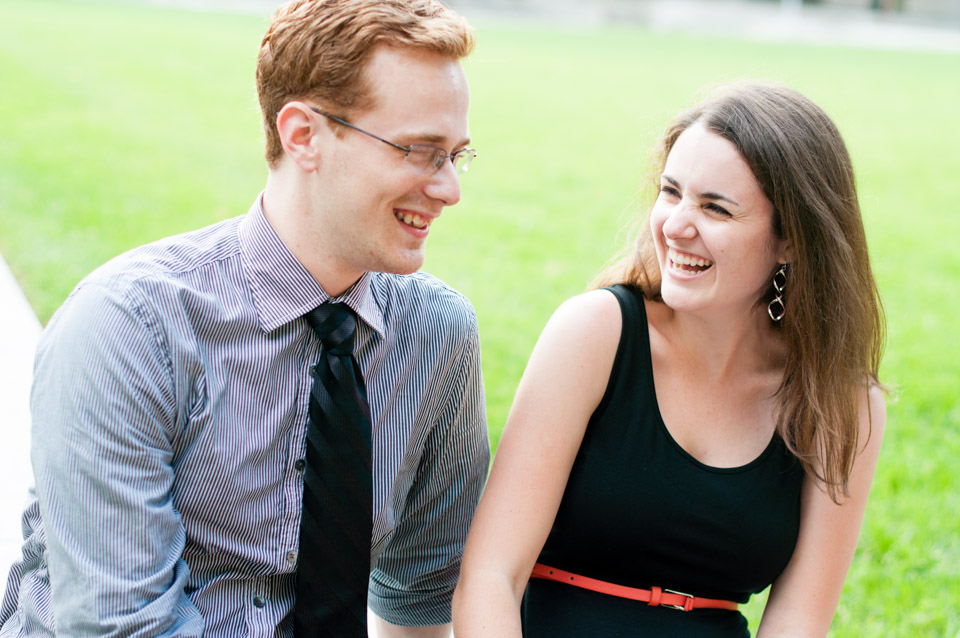 Becca + Chris - Old City Engagement Session - Franklin Fountain - Alison Dunn Photography photo-2