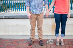 Becca + Chris - Old City Engagement Session - Penn's Landing - Alison Dunn Photography photo