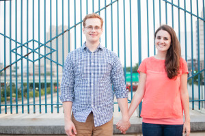 Becca + Chris - Old City Engagement Session - Penn's Landing - Alison Dunn Photography photo