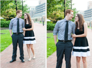 Becca + Chris - Old City Philadelphia Engagement Session - Alison Dunn Photography photo