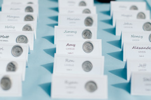 Wax Stamp placecard photo