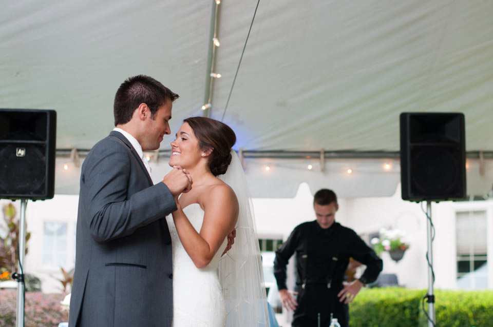 First Dance Tented Wedding Earlystown Manor photo