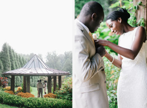 Brookside Gardens Wedding Ceremony Gazebo Wheaton Silver Spring Maryland Wedding Photographer photo