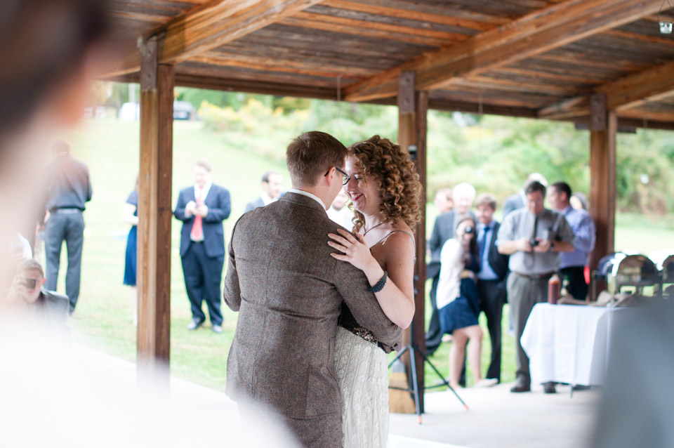 Bridget + Steven - Rocky Gap State Park Wedding First Dance - Cumberland Maryland Wedding Photographer - Alison Dunn Photography photo