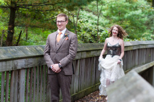 Bridget + Steven - Rocky Gap State Park Wedding - First Look - Cumberland Maryland Wedding Photographer - Alison Dunn Photography photo