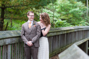 Bridget + Steven - Rocky Gap State Park Wedding - First Look - Cumberland Maryland Wedding Photographer - Alison Dunn Photography photo