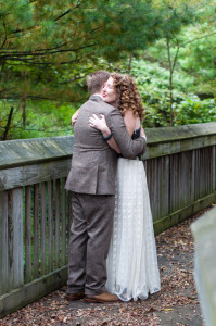 Bridget + Steven - Rocky Gap State Park Wedding - First Look - Cumberland Maryland Wedding Photographer - Alison Dunn Photography photo