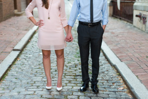 Jeff + Alex - Old City Engagement Session - Philadelphia Wedding Photographer - Alison Dunn Photography photo