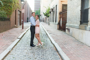 Jeff + Alex - Old City Engagement Session - Philadelphia Wedding Photographer - Alison Dunn Photography photo