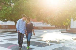 Jeff + Alex - Old City Engagement Session - Philadelphia Wedding Photographer - Alison Dunn Photography photo