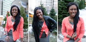 Paule - Center City Philadelphia Christmas Village Portrait Session - Alison Dunn Photography photo