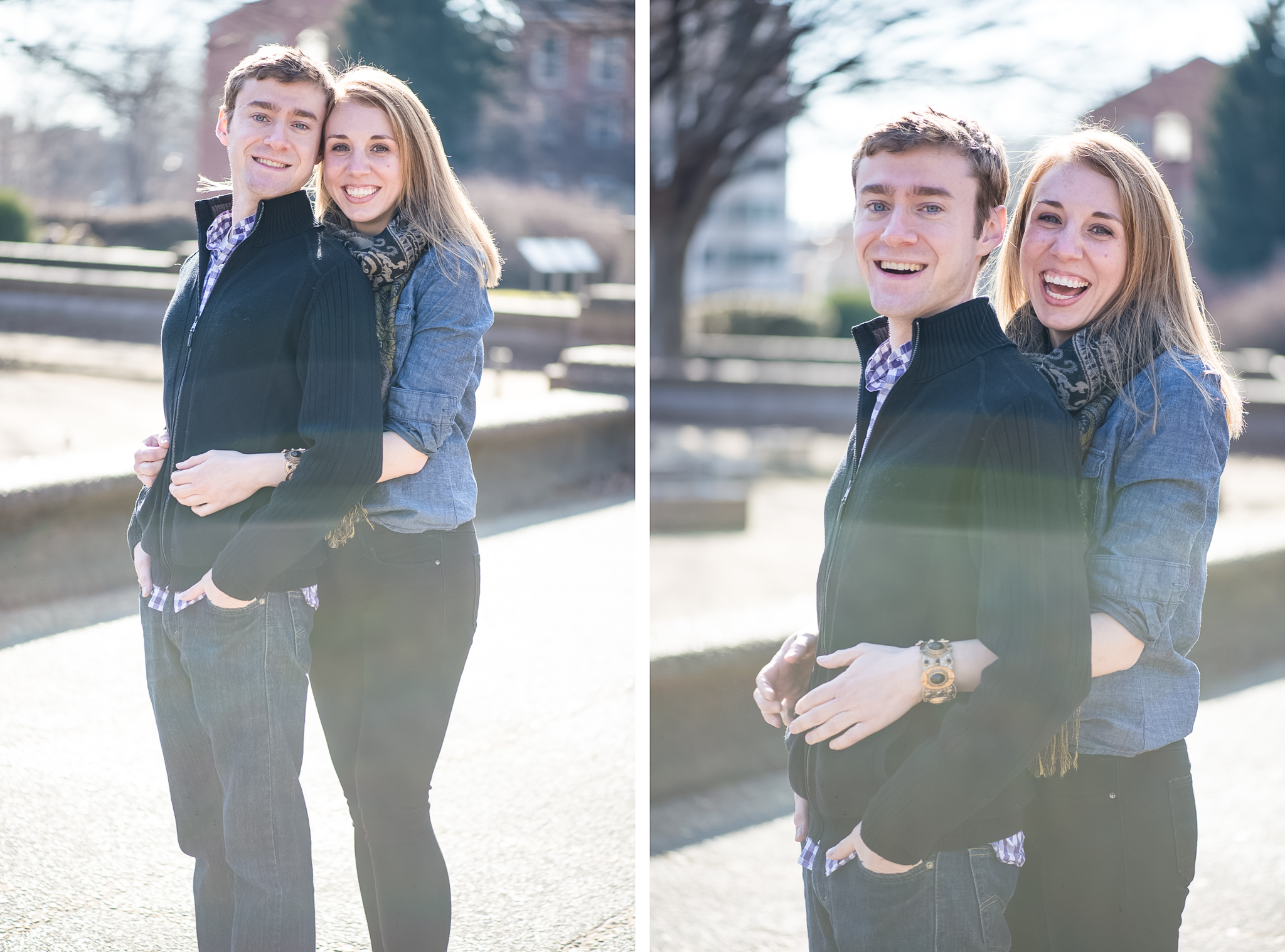 Holly-Michael - Meridian Hill Park - Washington DC Couples Session - Alison Dunn Photography photo