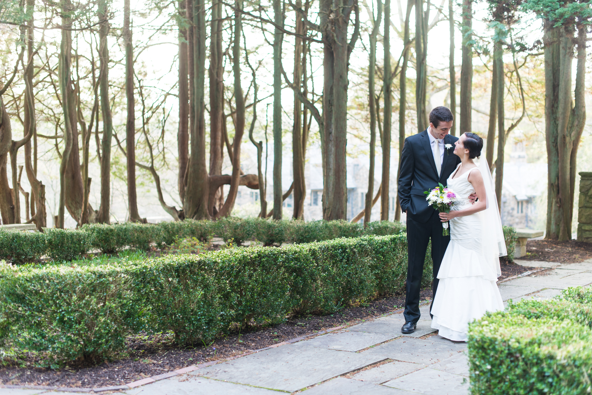 Maralize + Jesse - Ridley Creek State Park Garden Anniversary Session - Alison Dunn Photography photo