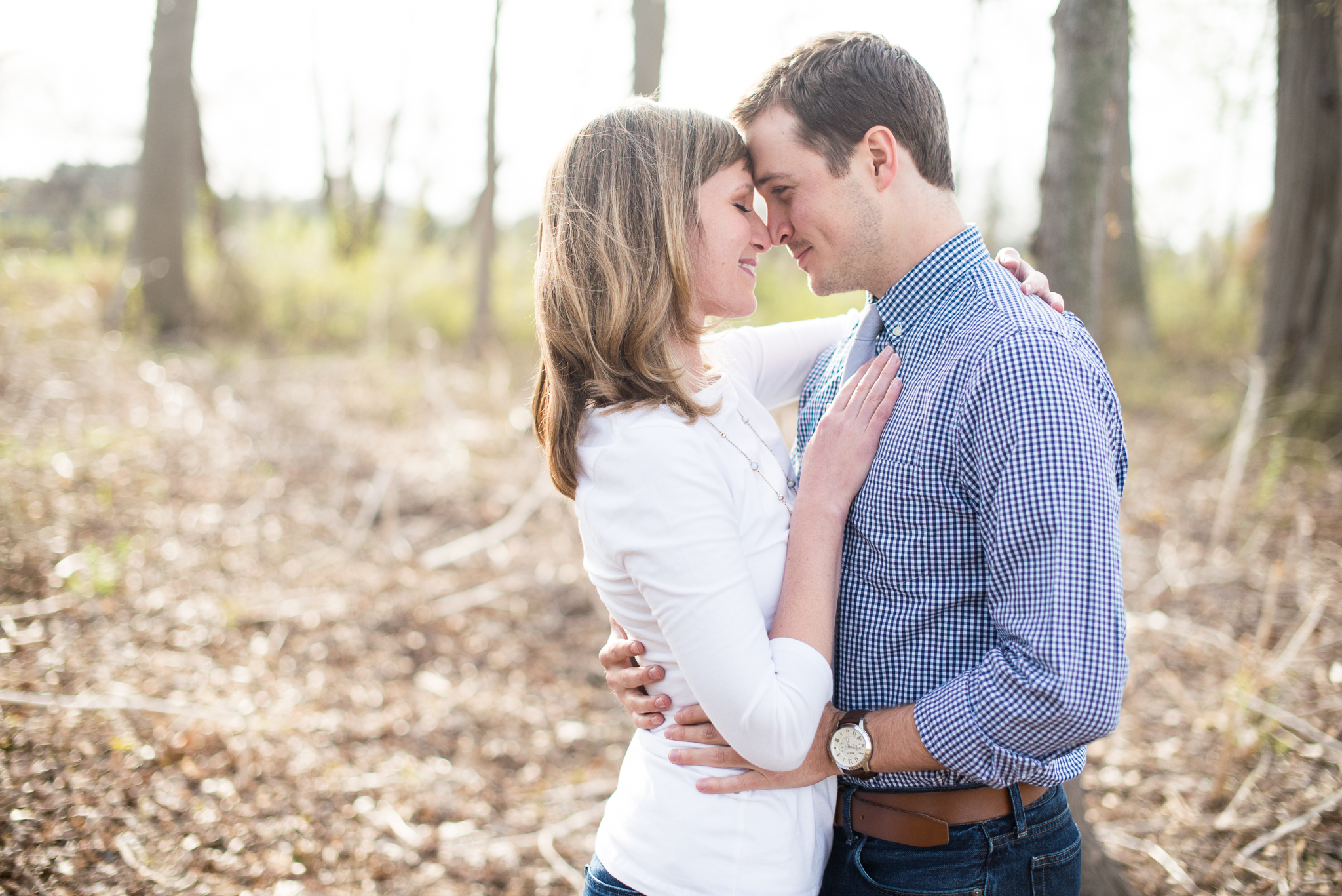 Sara + Josh - Thompson Family Park - Mickelton New Jersey Engagement Session - Alison Dunn Photography photo