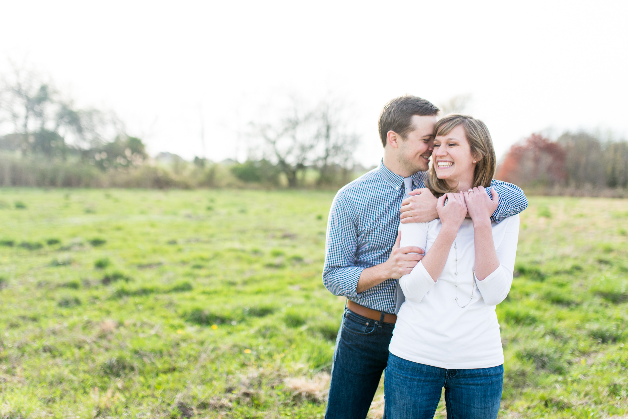 Sara + Josh - Thompson Family Park - Mickelton New Jersey Engagement Session - Alison Dunn Photography photo