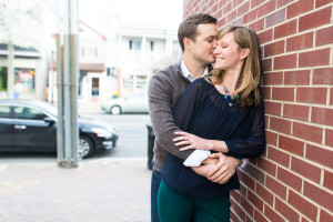 Sara + Josh - Downtown Swedesboro New Jersey Engagement Session - Alison Dunn Photography photo