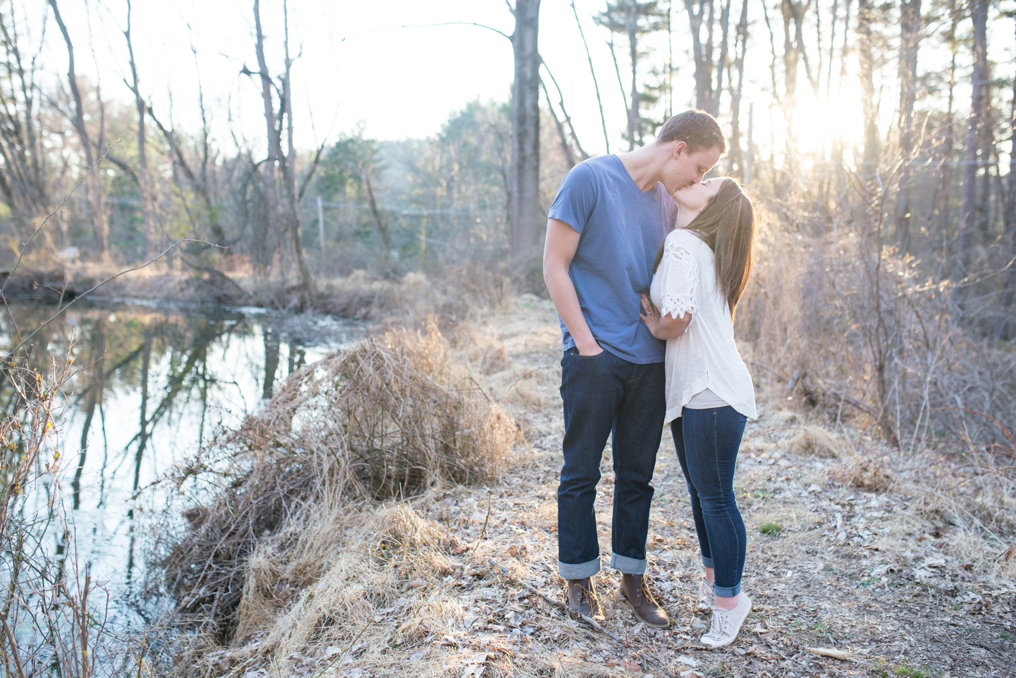 Valerie+Trevor - Media Pennsylvania Engagement Session - Alison Dunn Photography photo