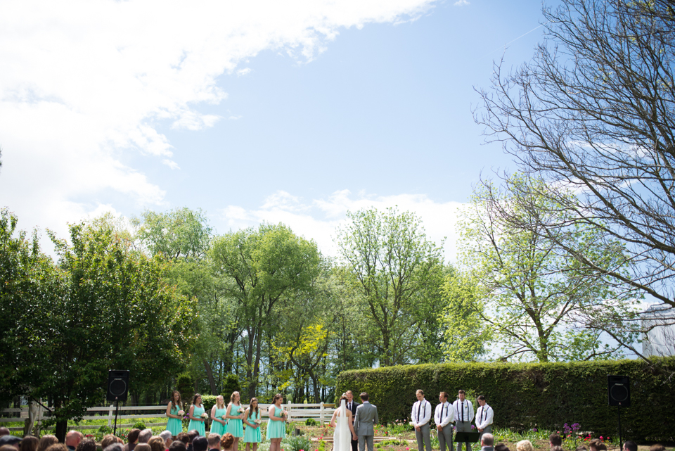 The Inn at Walnut Acres Wedding Ceremony photo