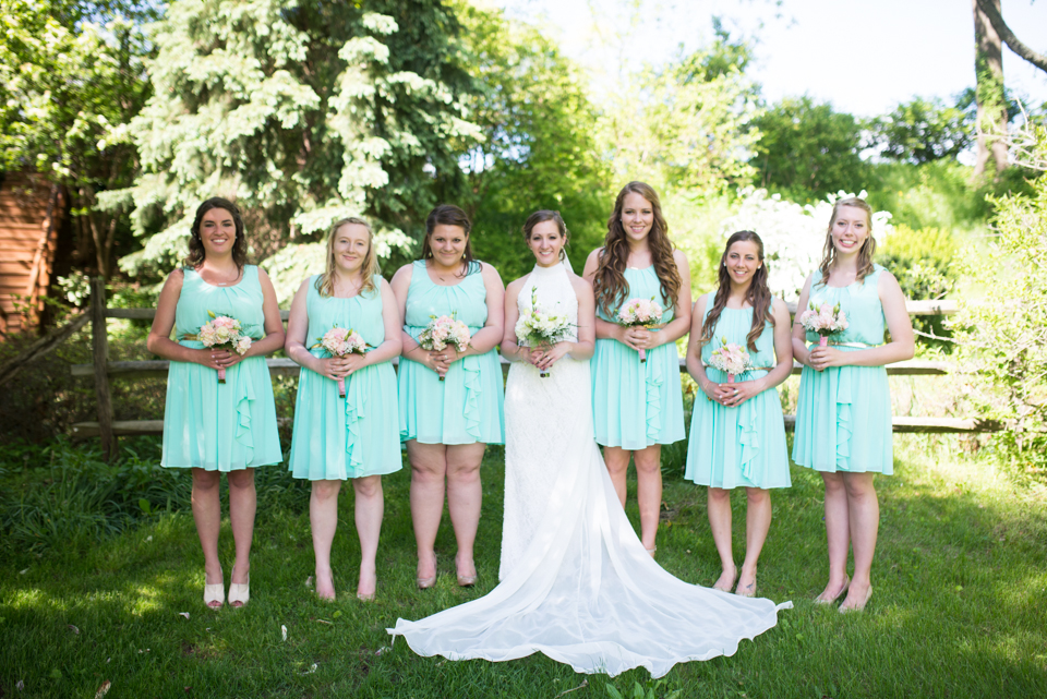 Mint Maurice's Bridesmaid Dress photo