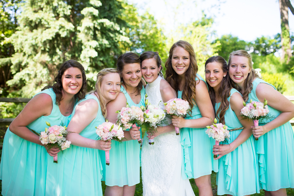 Mint Maurice's Bridesmaid Dress photo