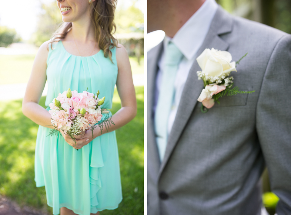 Mint Maurice's Bridesmaid Dress photo