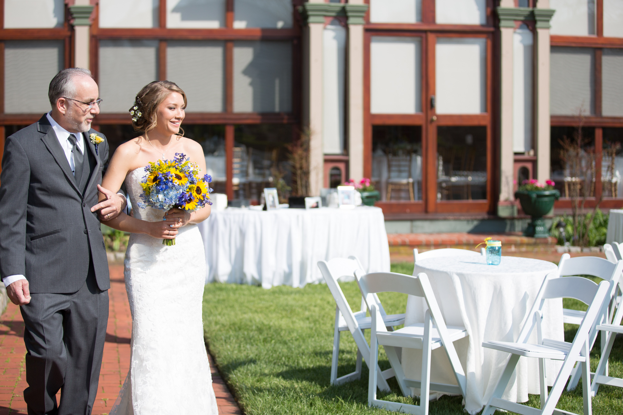 Mike+Alyssa - Cape May Southern Mansion Wedding Ceremony photo
