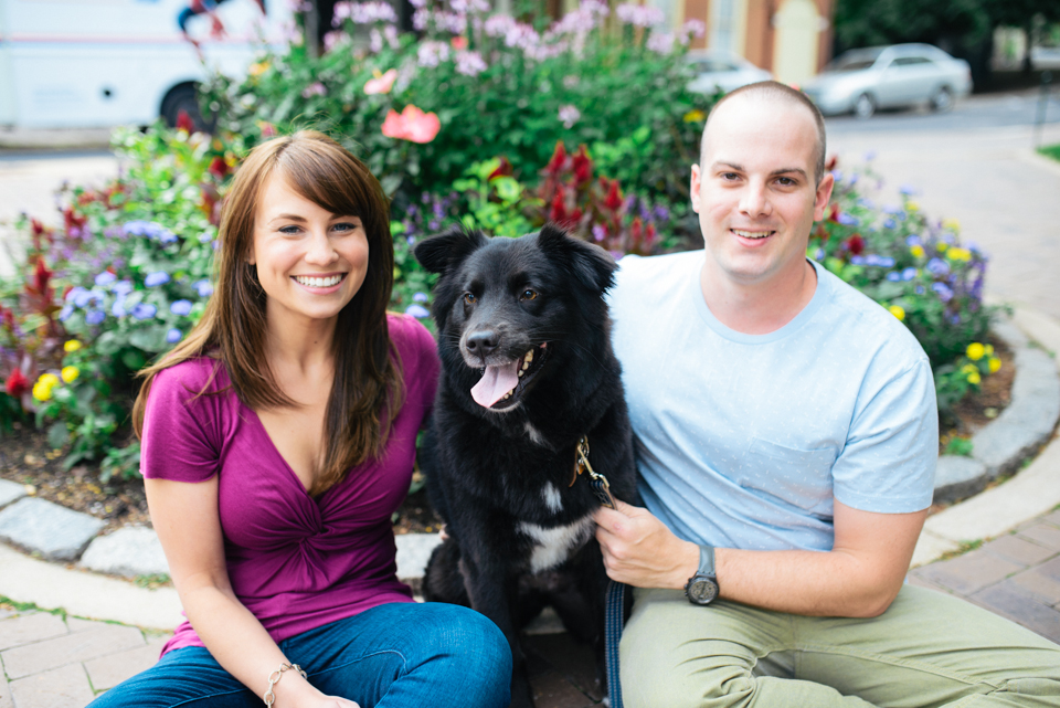 1 - Lauren + Steve - Old City Engagement Session - Alison Dunn Photography photo