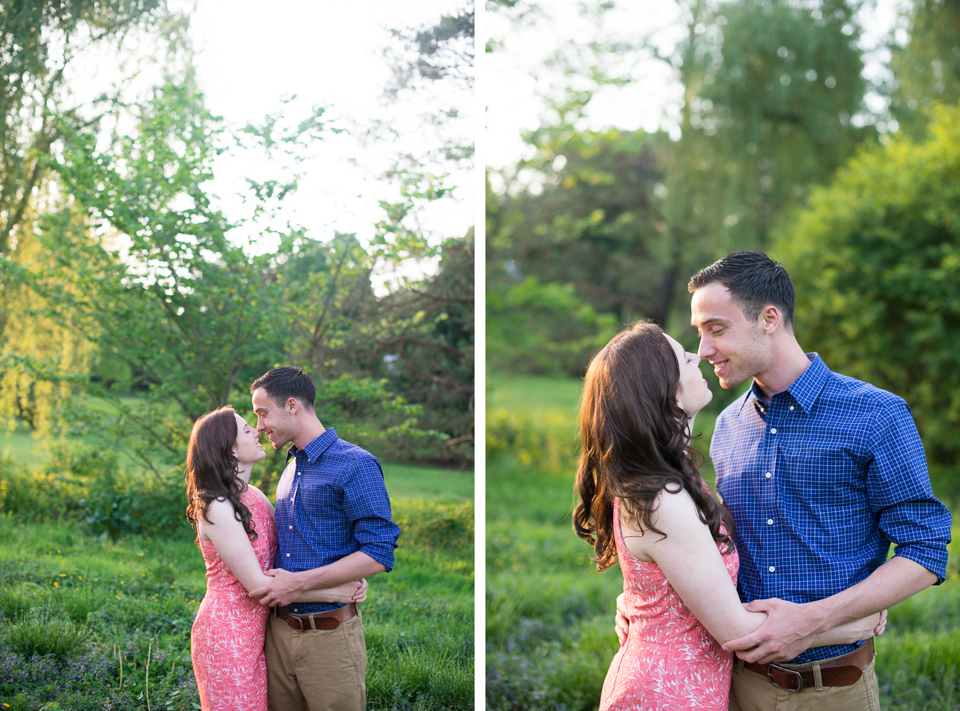 11 - George + Michelle - Allentown Memorial Rose Garden Engagement Session Picnic - Alison Dunn Photography photo