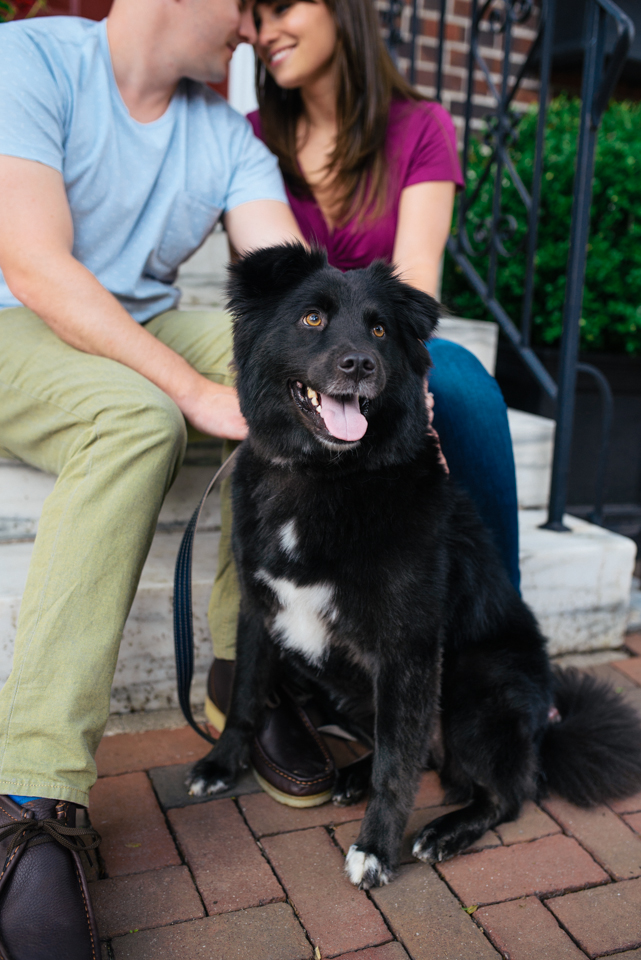 15 - Lauren + Steve - Old City Engagement Session - Alison Dunn Photography photo