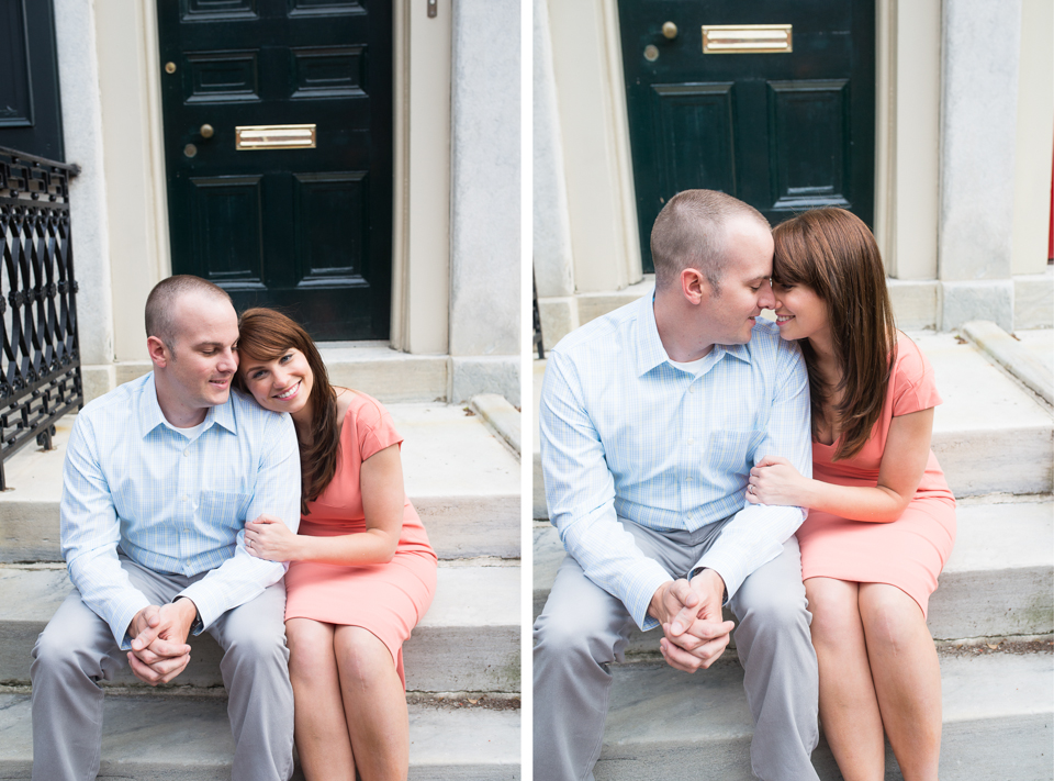 Lauren + Steve - Old City Engagement Session - Alison Dunn Photography photo