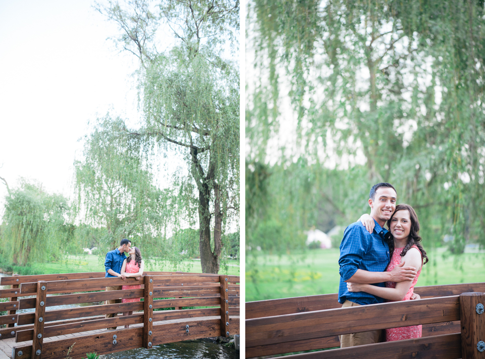 32 - George + Michelle - Allentown Memorial Rose Garden Engagement Session Picnic - Alison Dunn Photography photo