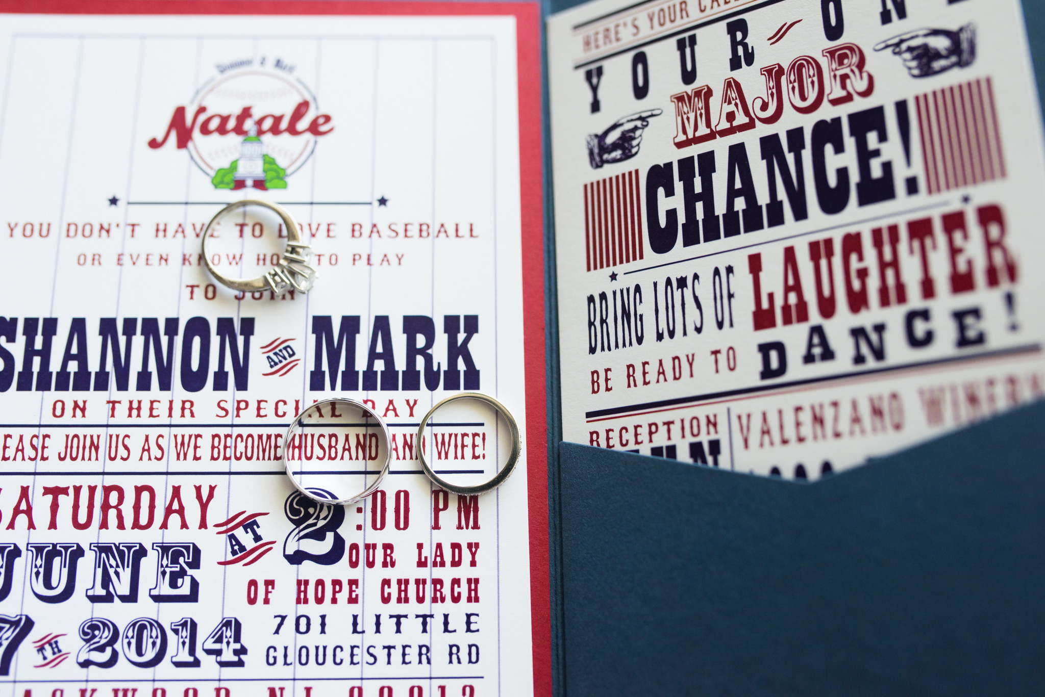 Baseball Themed Wedding Invitations photo