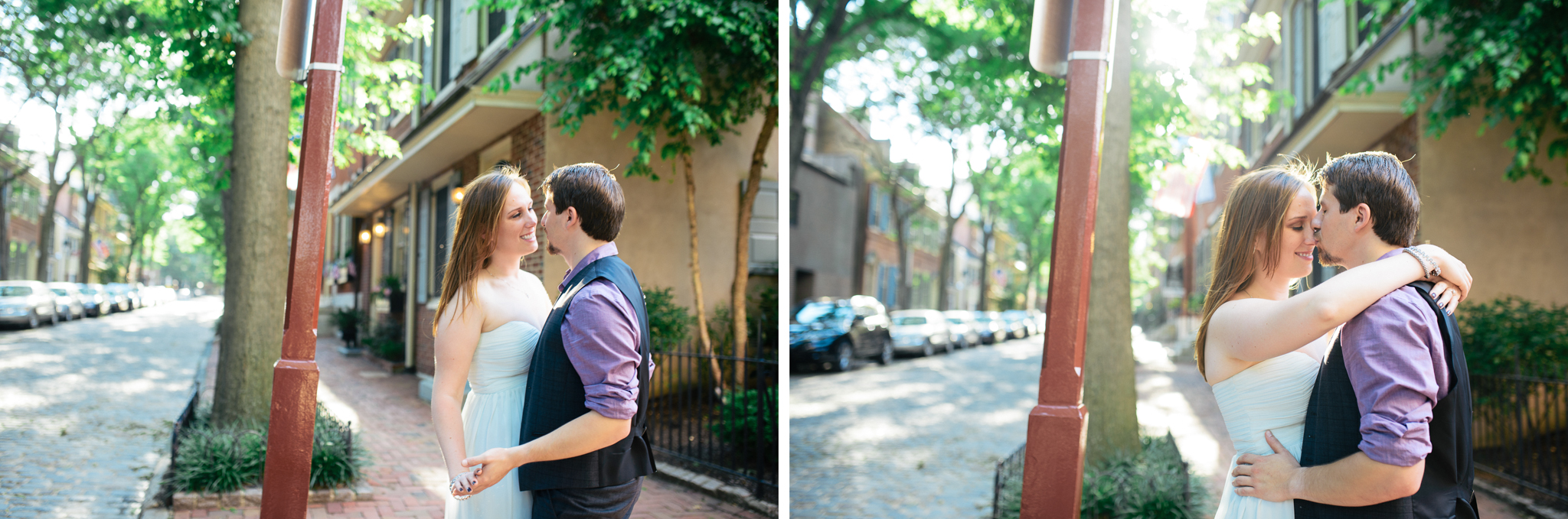 10 - Alex + Kamil - Old City Philadelphia Engagement Session - Alison Dunn Photography photo