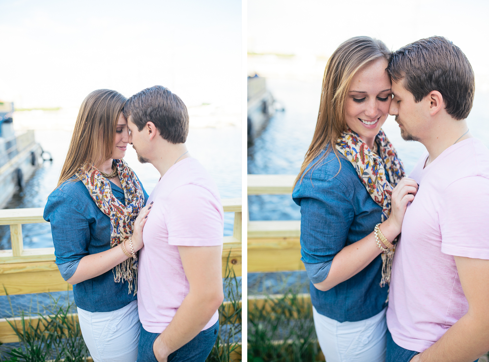 Spruce Street Harbor Park Philadelphia Engagement Session Photo