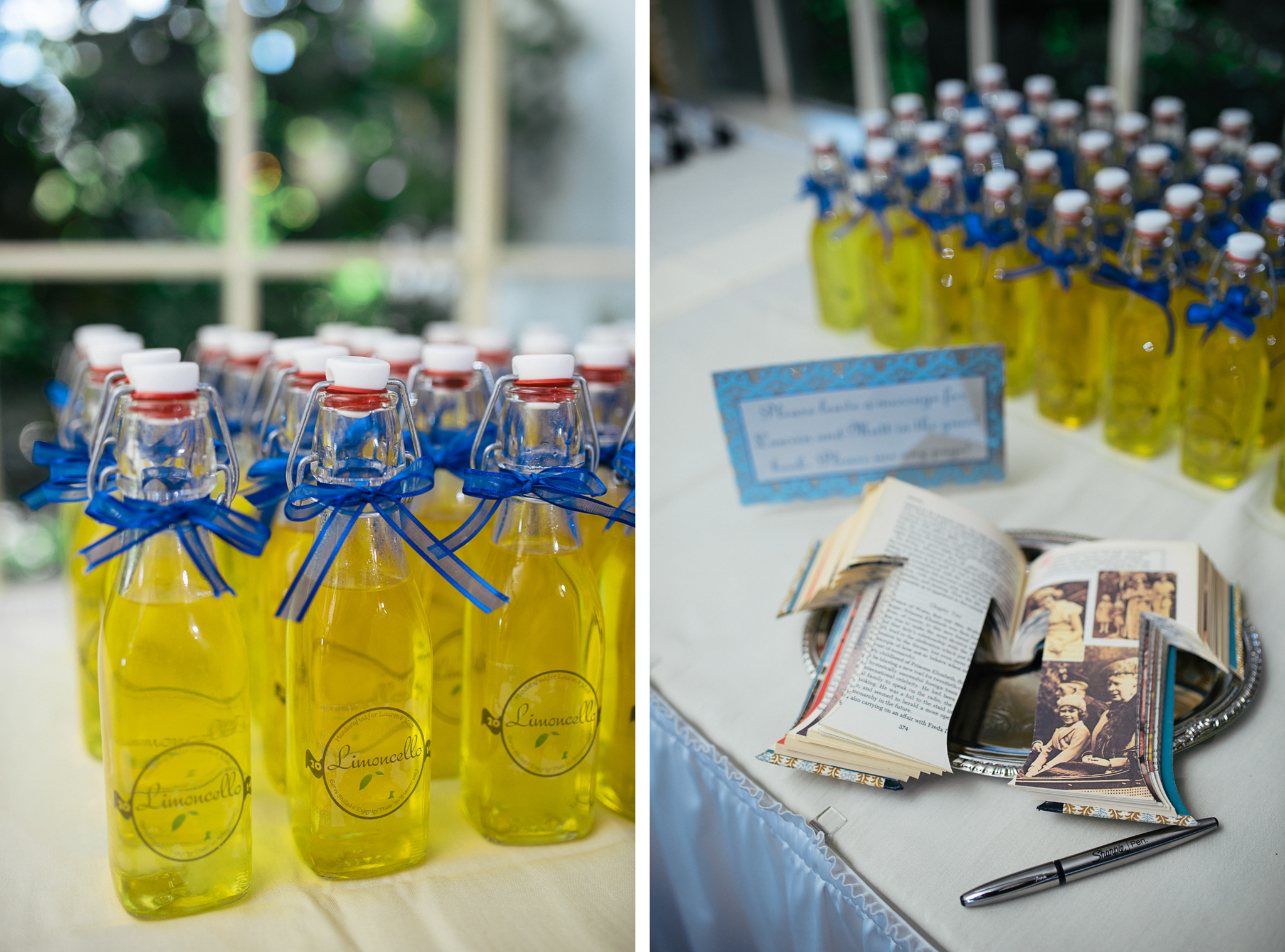 Limoncello Wedding Favors photo