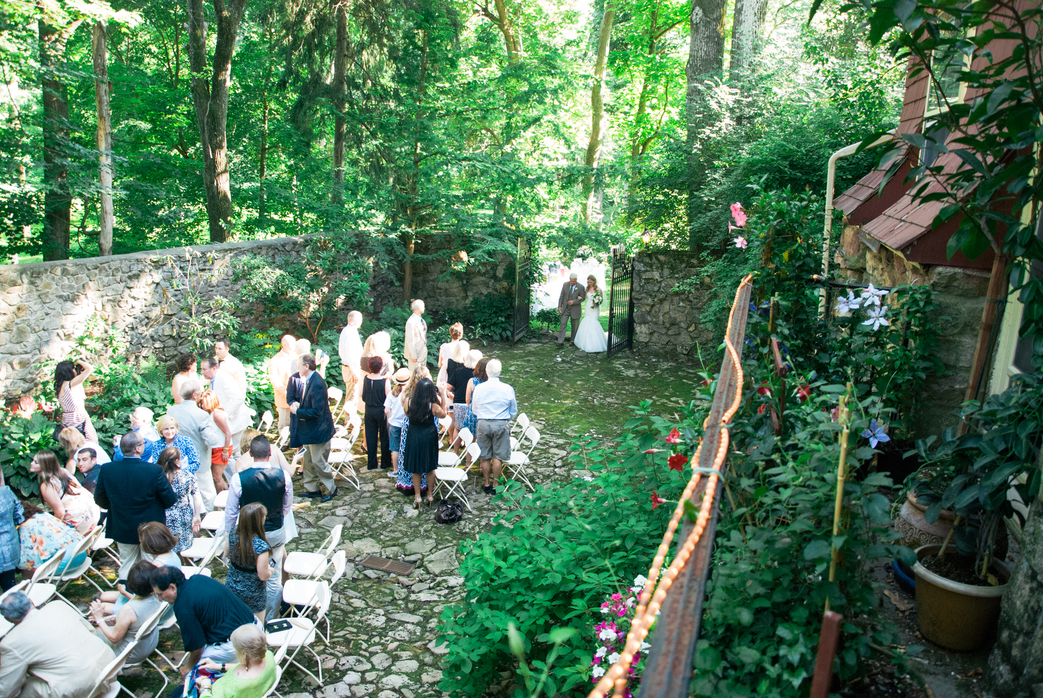 41 - Maggie + Tom - Bernardsville New Jersey Backyard Wedding - Alison Dunn Photography photo