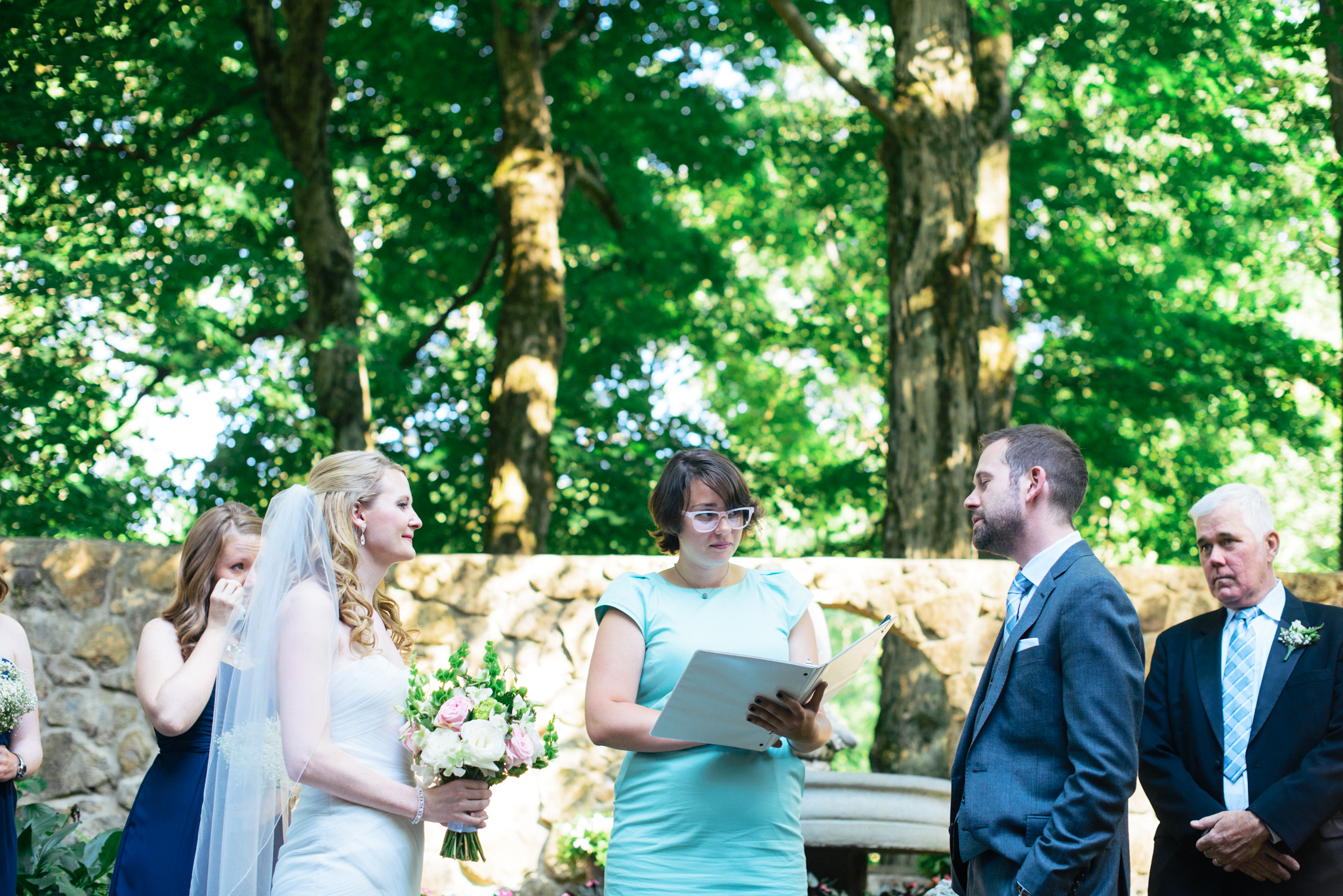 43 - Maggie + Tom - Bernardsville New Jersey Backyard Wedding - Alison Dunn Photography photo